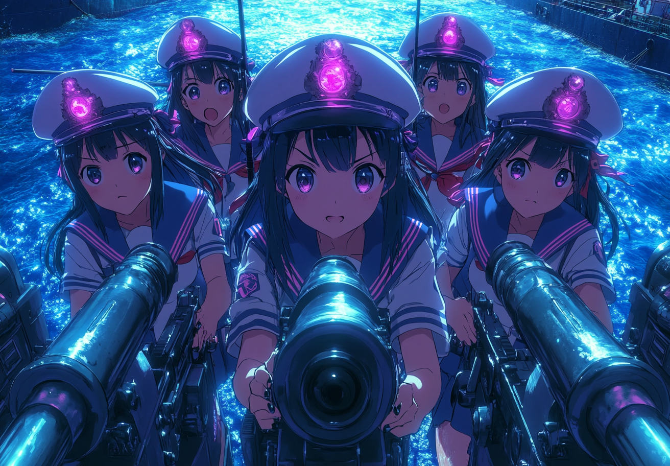 アニメ ハイスクール・フリートはanitubeで見れる？U-NEXT、Amazon Prime Video、dアニメストアで無料視聴できる！