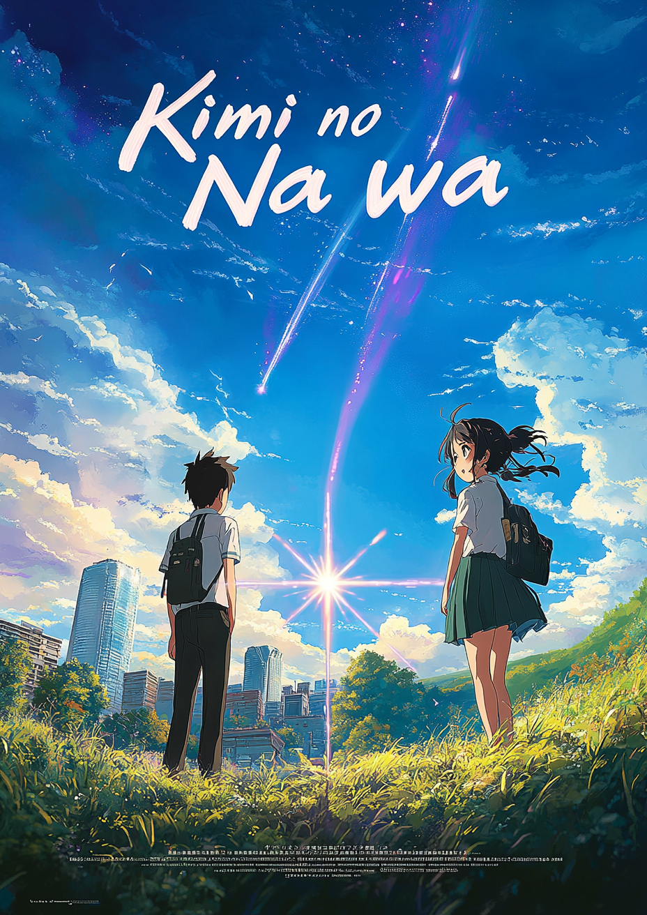 君の名は（映画）はanitubeで見れる？U-NEXT、Amazonプライムビデオ、DMM TVで無料視聴できる！